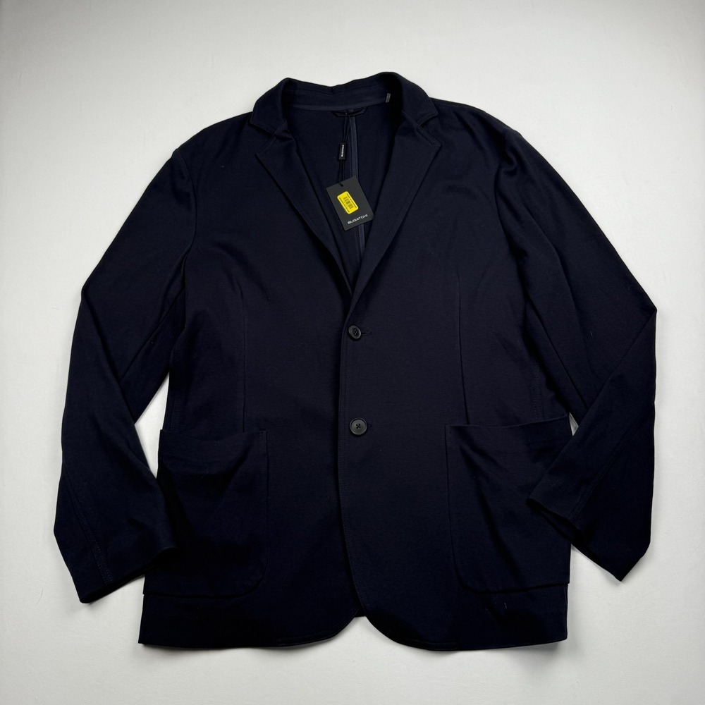 Bugatchi Blazer Mens Extra Large Navy Blue KX4011J49 Stretch Sport Coat Jacket